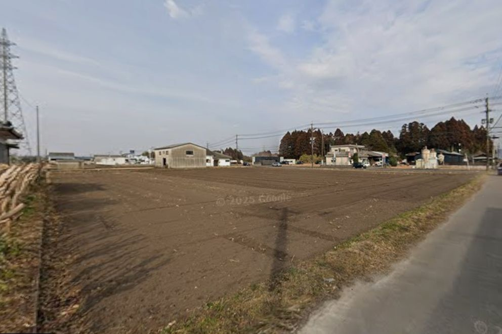 都城市上水流町の売地の外観