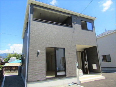 【外観：施工例】 | クレイドルガーデン笛吹市石和町唐柏第1　1号棟 | 外観です