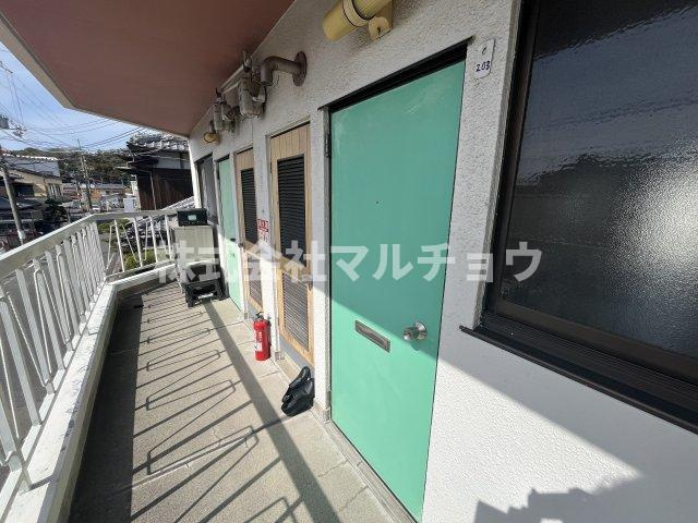 ビル槇山の玄関|毎日通る玄関はこちらです