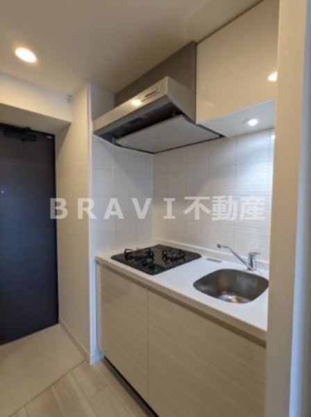 S-RESIDENCE堺筋本町Uno（エスレジデンスサカイスジホンマチウーノ）　BRAVI不動産のキッチン|【S-RESIDENCE堺筋本町Uno】きれいなキッチンです