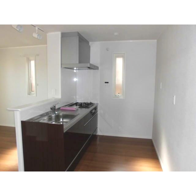 熊本市南区御幸笛田７丁目のアパートのキッチン