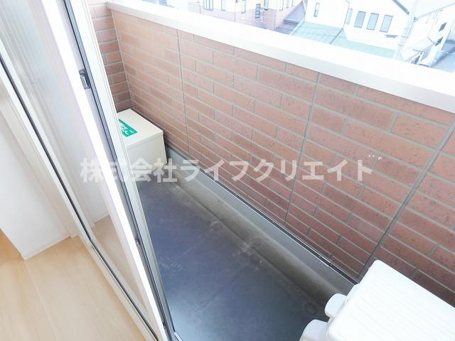 カーサグラナーテのバルコニー