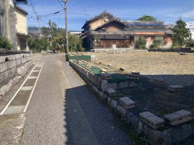 【前面道路含む現地写真】 | 米原市村木　土地