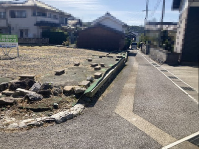 【前面道路含む現地写真】 | 米原市村木　土地