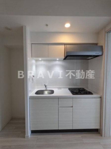 S-RESIDENCE堺筋本町Uno（エスレジデンスサカイスジホンマチウーノ）　BRAVI不動産のキッチン|【S-RESIDENCE堺筋本町Uno】きれいなキッチンです