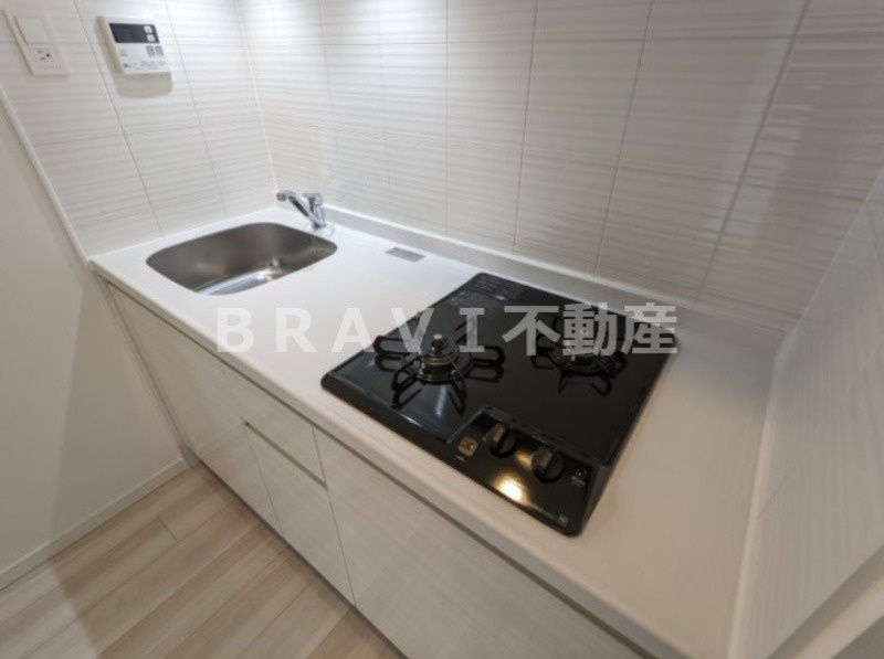 S-RESIDENCE堺筋本町Uno（エスレジデンスサカイスジホンマチウーノ）　BRAVI不動産のキッチン|【S-RESIDENCE堺筋本町Uno】キッチンでお料理をお楽しみください