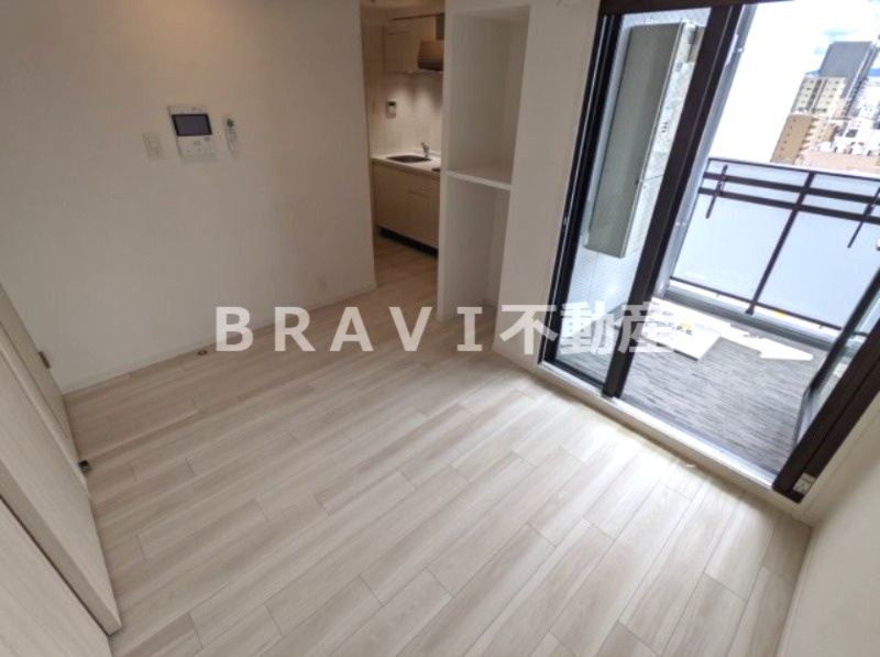S-RESIDENCE堺筋本町Uno（エスレジデンスサカイスジホンマチウーノ）　BRAVI不動産の居間・リビング|【S-RESIDENCE堺筋本町Uno】使いやすいリビングです