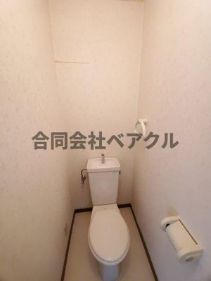 【トイレ】 | グランデ御池 | シンプルで使いやすいトイレです