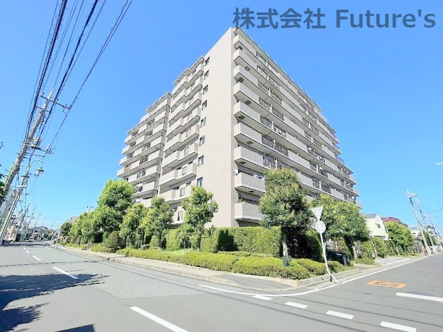 ベルシャトゥ三郷早稲田ルパティオ　中古マンションの外観|JR武蔵野線「三郷」駅・徒歩6分！眺望良好です！