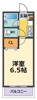 【間取り】 | コンフォート甲子園 | 西宮市甲子園洲鳥町　「コンフォート甲子園」