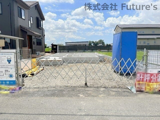 松伏町田島　新築戸建　全1棟の外観|現地写真になります。