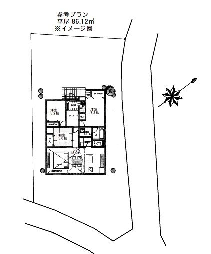 【土地図】 | 半原980万円売地