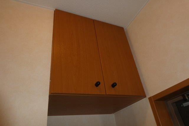 グリーンパレスⅢの玄関|シューズボックス上