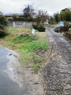 【前面道路含む現地写真】 | 福市土地