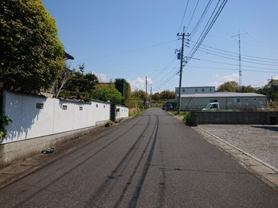 【前面道路含む現地写真】 | 淀江町西尾原売土地