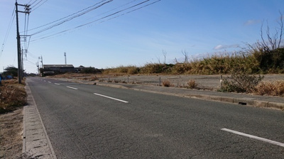 【前面道路含む現地写真】 | 江津市和木町売土地