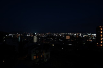 【展望】 | ダイアパレスガーデンヒルズ古江（リノベ済） | 現地（2022年7月29日20:00頃）撮影