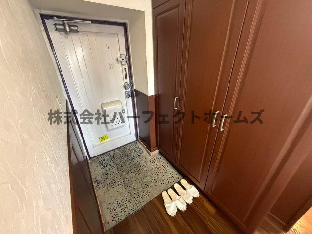 牧野駅前ハイツの玄関|シンプルで使いやすい玄関です
