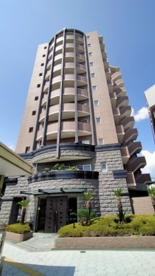 【外観】 | アンビエント今里駅前 | ☆大阪メトロ「今里」駅徒歩5分！
☆上層階角部屋・３面バルコニーで明るいお部屋です♪
☆ペット２匹飼育可（規約による制限有）