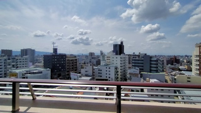 【展望】 | アンビエント今里駅前 | バルコニーからの展望です。