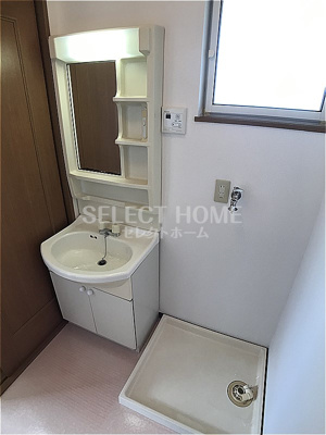 【洗面所】 | クレセール・カマタＡ