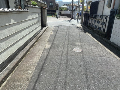 【前面道路含む現地写真】 | 神戸市須磨区月見山町3丁目　中古戸建 | 前面道路♪