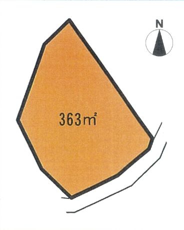 【土地図】 | 半原593番地　売地