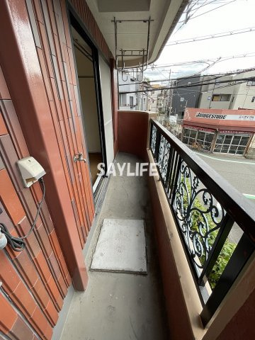 ラ・フォーレ諏訪のバルコニー