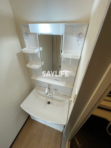 ラ・フォーレ諏訪の独立洗面台