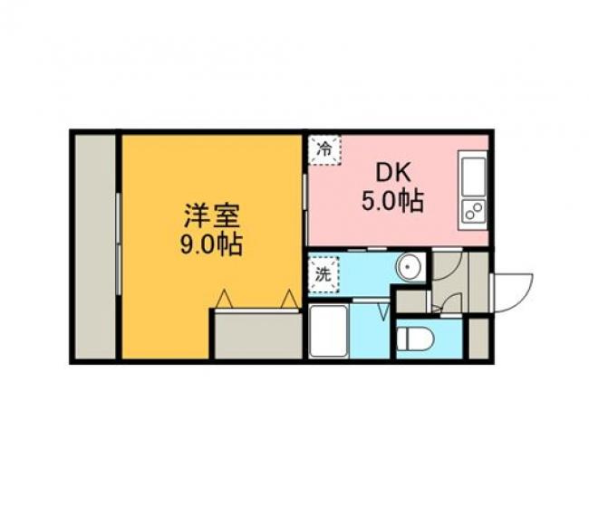 ★3+1プログラム★鏡山マンションⅡの間取り