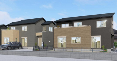 【外観パース】 | 奈良輪戸建２号棟