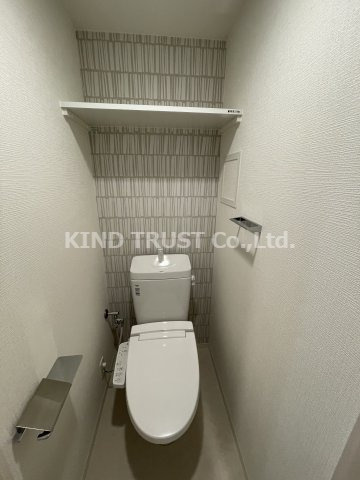 エスリードレジデンス梅田フロントのトイレ|清潔感のあるトイレです