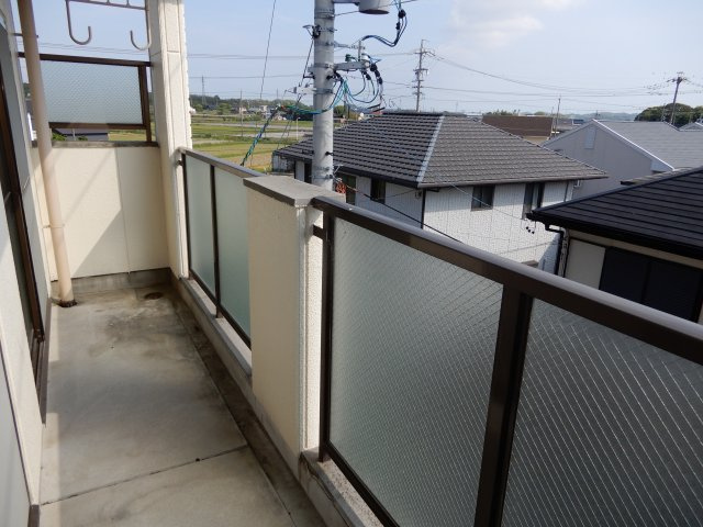 グリーンパーク新舞子のバルコニー