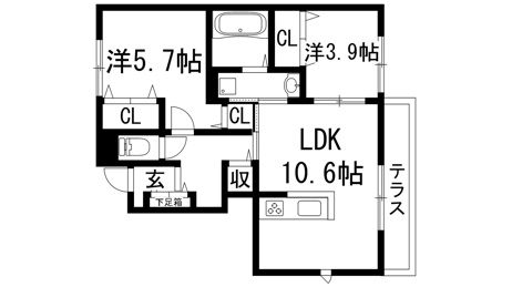 【間取り】