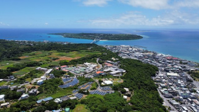 【周辺】 | 本部町辺名地【リゾート向き売地・3000坪】 | 透明度沖縄№１ 瀬底島まで車で5分♪