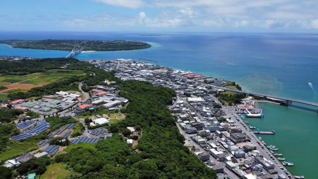 本部町辺名地【リゾート向き売地・3000坪】の周辺|本部漁協まで車で3分♪瀬底島まで車で5分♪