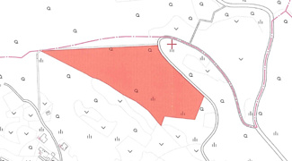 【土地図】 | 本部町辺名地【リゾート向き売地・3000坪】 | 土地図♪