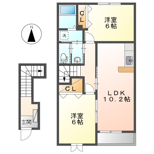 チェリーフレグランスの間取り