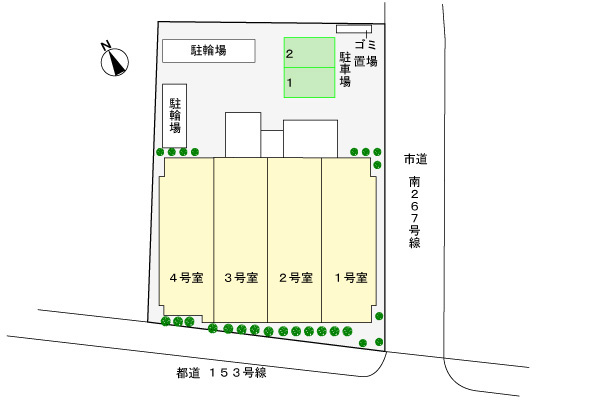 サンクレストの区画図