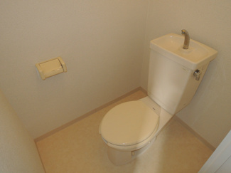 【トイレ】 | マンションコトブキ | ゆったりとした空間のトイレです