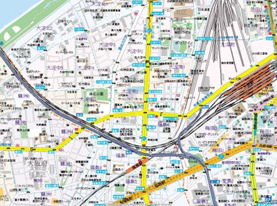 【地図】 | 新梅田セントラルヒルズ