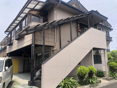 【外観】 | ガレージ付住宅賀庄ハウス