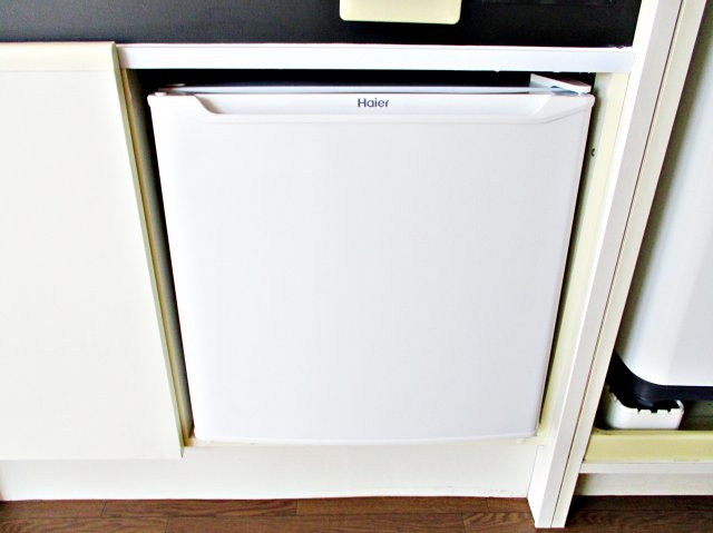 ライオンズマンション河辺第2の設備|ミニ冷蔵庫（新品交換）