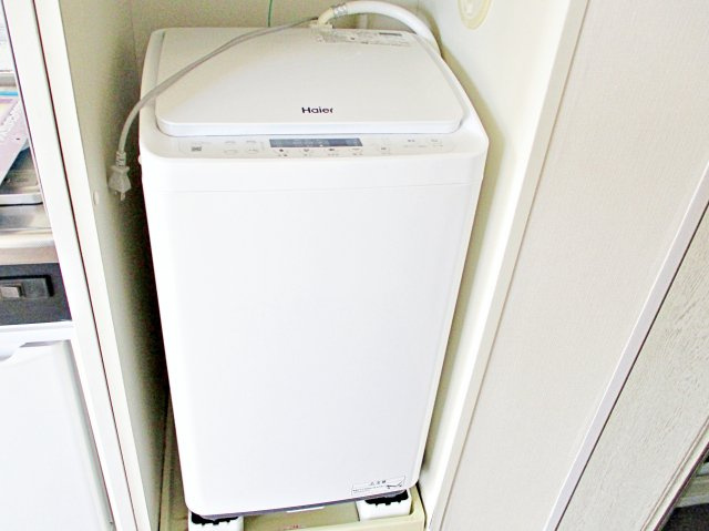 ライオンズマンション河辺第2の設備|洗濯機（新品交換）