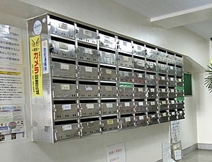 郵便受けです。
