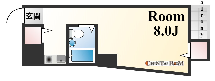 坂口ポートハイツの間取り
