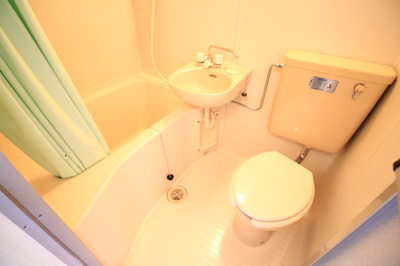 【トイレ】 | コスモコーポ | 落ち着いた色調のトイレです