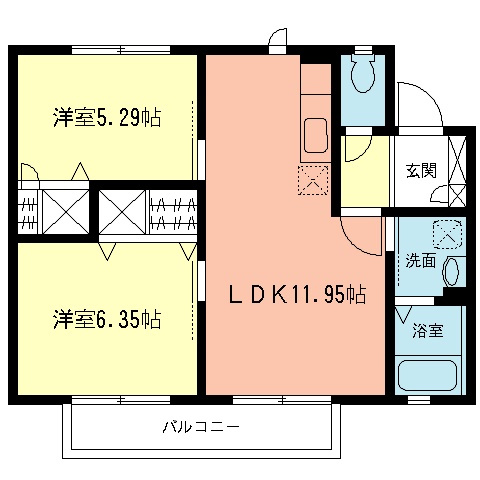 フォルクス・SLTの間取り