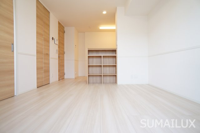 熊本市西区上代２丁目のアパートの居間・リビング