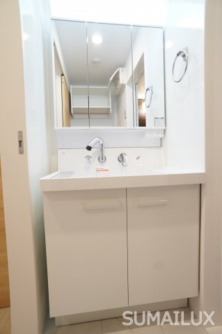 熊本市西区上代２丁目のアパートの洗面所